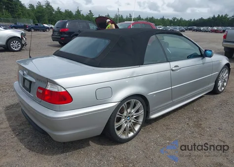 2005 BMW 330Ci из США, поврежденный, VIN WBABW53415PL51563